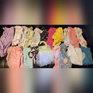 0-3 month girl clothes